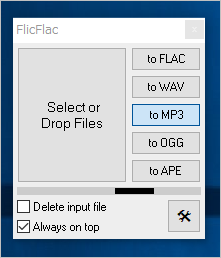 FlicFlac Audio Converter